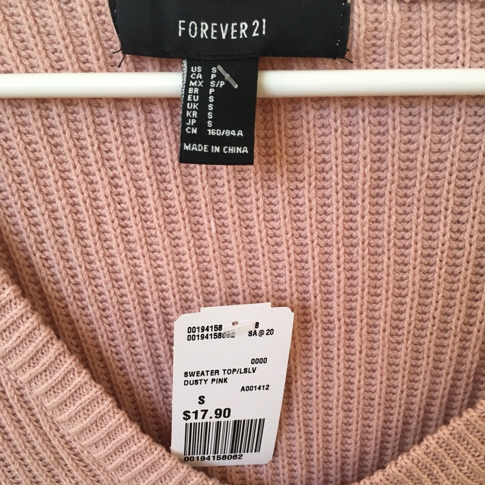 Forever 21 Blush Pink Sweater - Picture 3 of 6